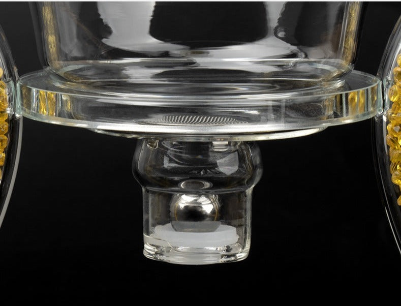 this is an automatic glass teapot