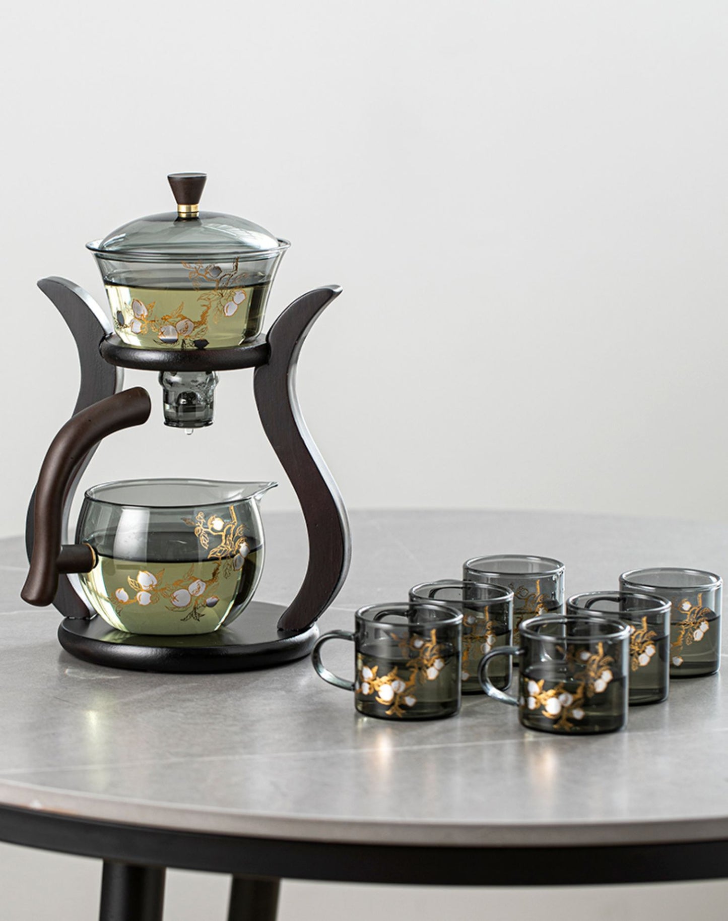 this is an automatic glass teapot