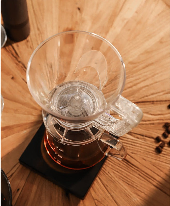 this is an automatic glass teapot