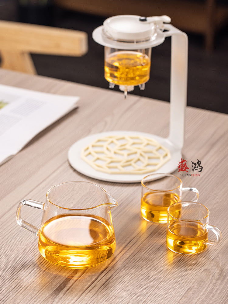 this is an automatic glass teapot