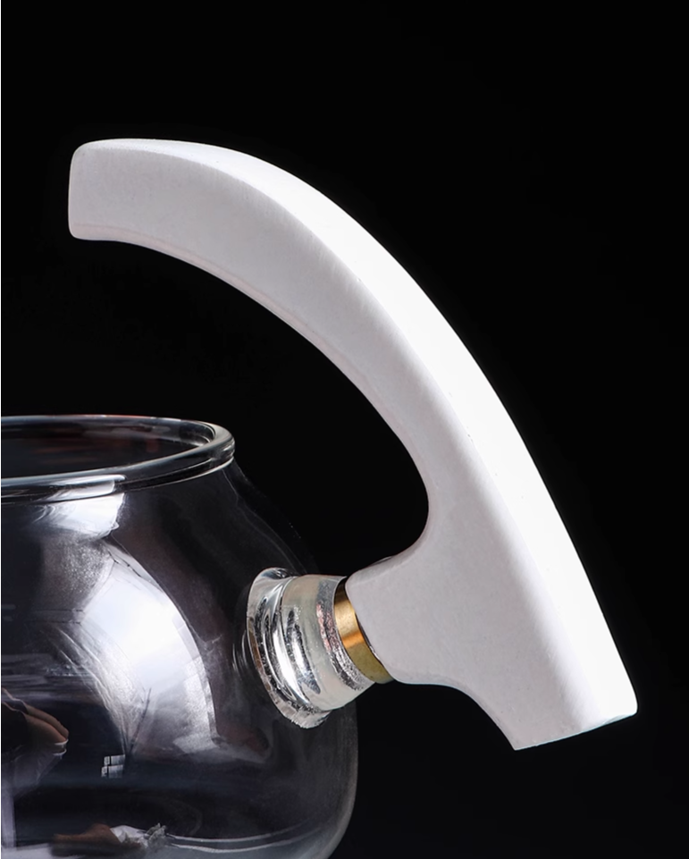 this is an automatic glass teapot