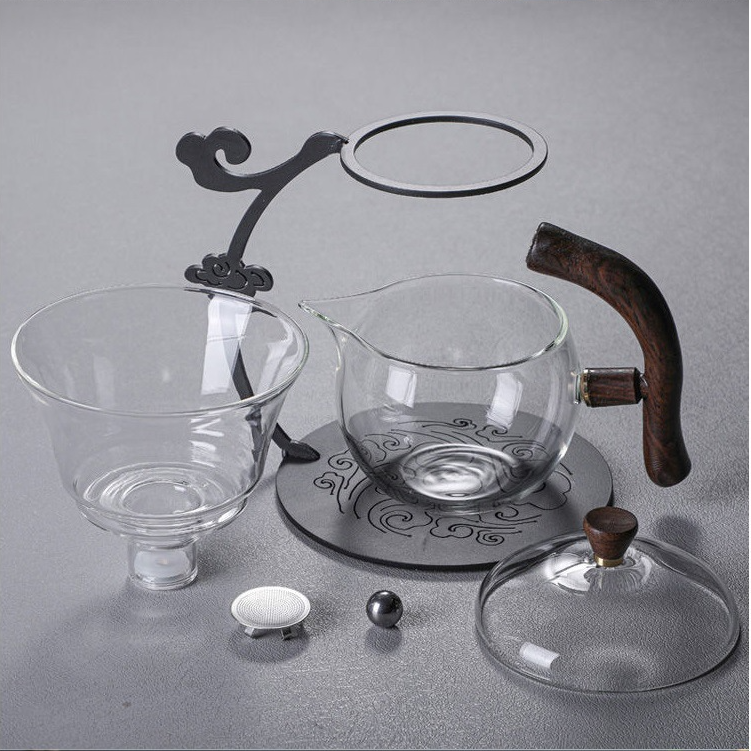 this is an automatic glass teapot