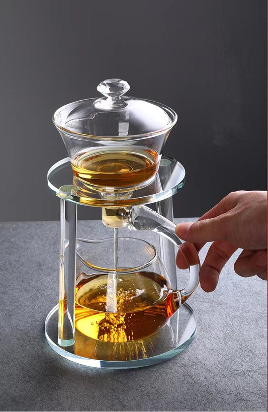 this is an automatic glass teapot
