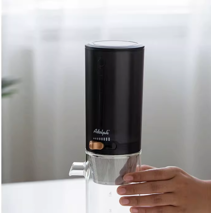 this is an automatic glass teapot.this is an ice drip coffee tea pot