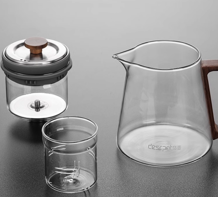 This is high borosilicate glass teapot.this is a magnetic teapot