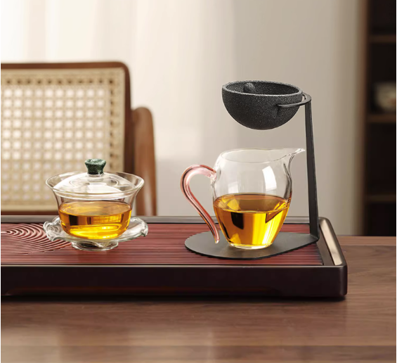 Japanese-style Glass Fair Cup Tea Filter Bracket Tea Artifact