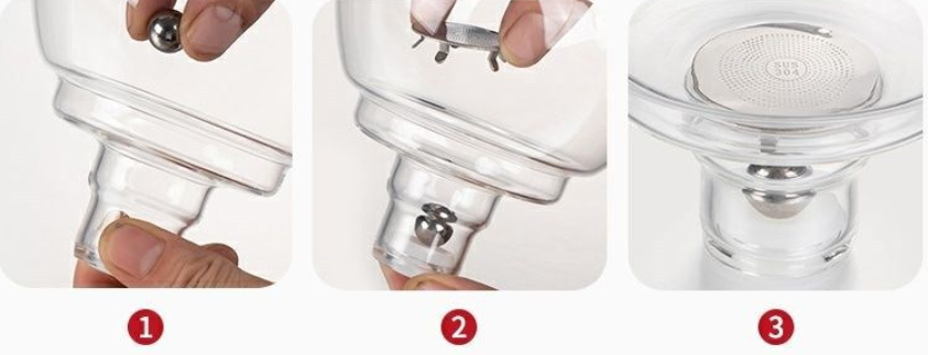 this is an automatic glass teapot