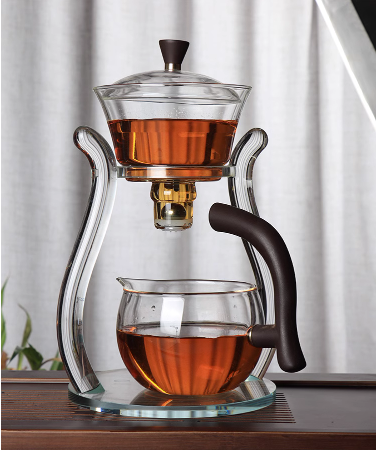 this is an automatic glass teapot