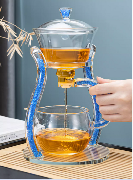 this is an automatic glass teapot