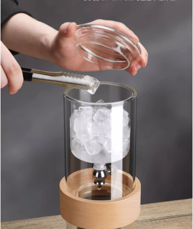 this is an automatic glass teapot.this is an ice drip coffee tea pot