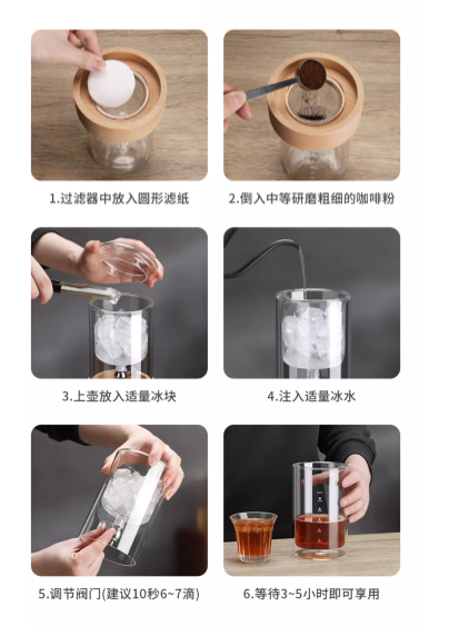 this is an automatic glass teapot.this is an ice drip coffee tea pot