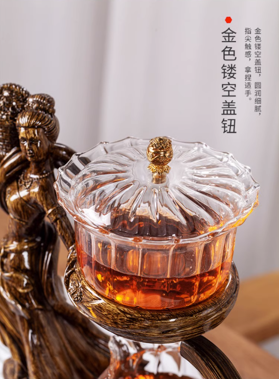 this is an automatic glass teapot