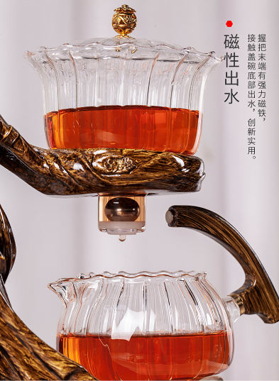 this is an automatic glass teapot