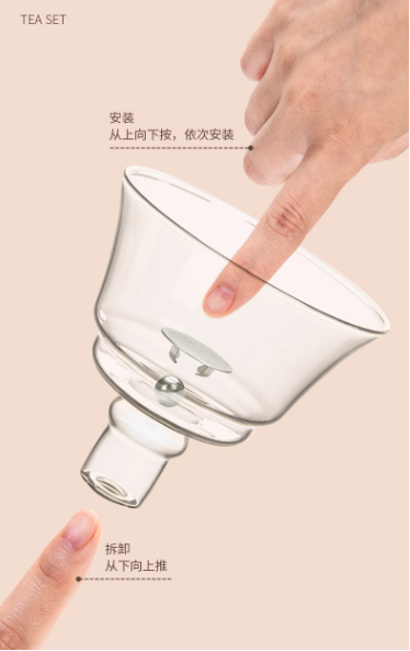 this is an automatic glass teapot