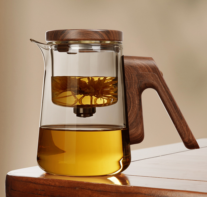 this is an automatic glass teapot