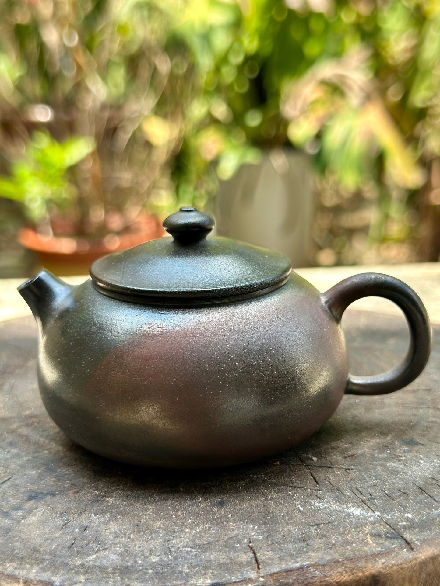 Handcrafted Woodfired Artowork Chinese Nixing clay Pottery Clay Teapot 110ml