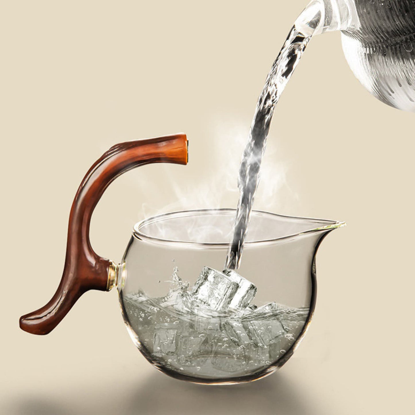 this is an automatic glass teapot