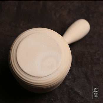 Handmade Crude Pottery Pot Pottery Fair Cup Tea Jar Roasted Pottery Teapot Gongfu Tea Aged Pu'erh Tea Pot