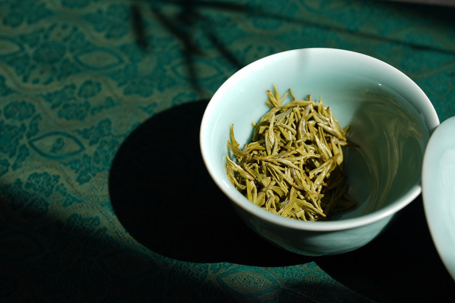 Chinese Green Tea Mengding Ganlu High Mountain Loose Tea Leaf Cold Brew Tea