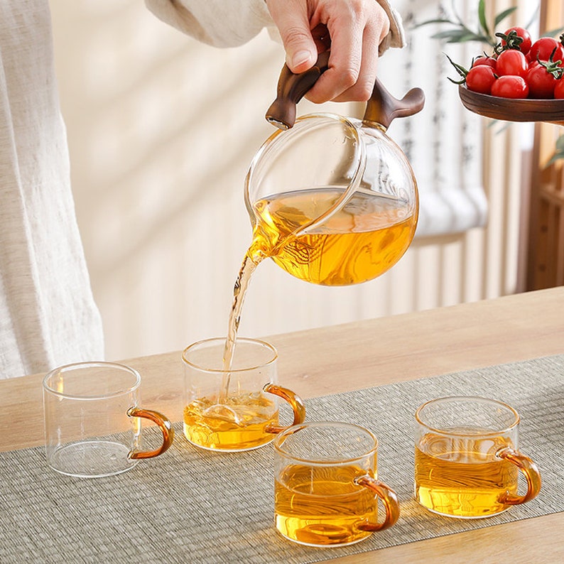 this is an automatic glass teapot