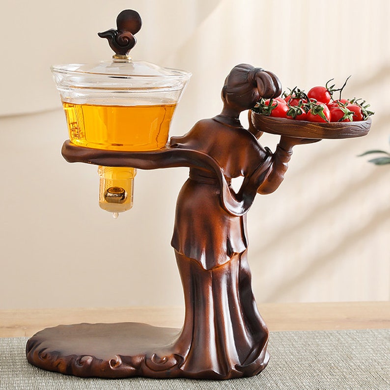 this is an automatic glass teapot