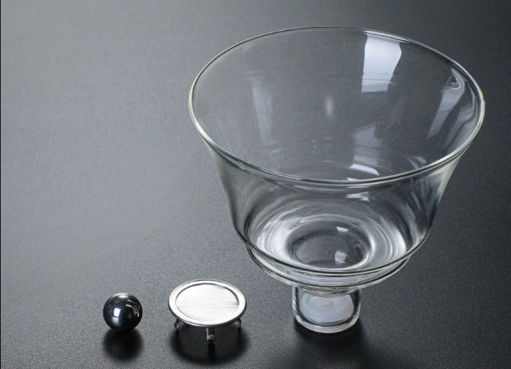 this is an automatic glass teapot