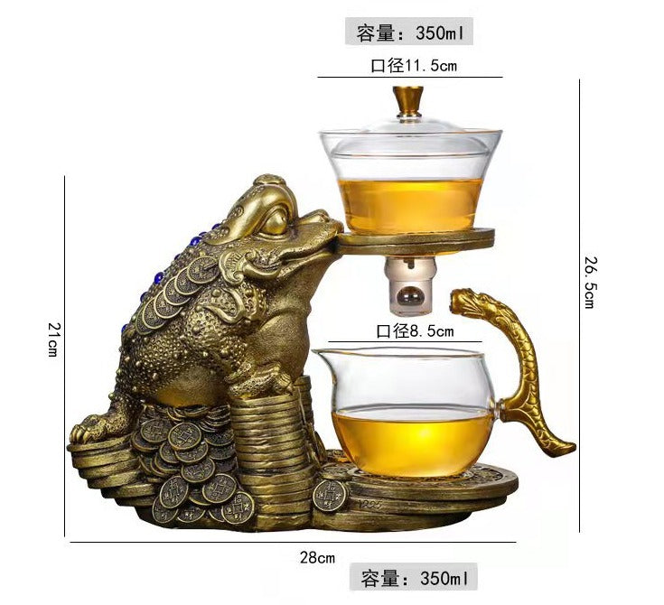 this is an automatic glass teapot