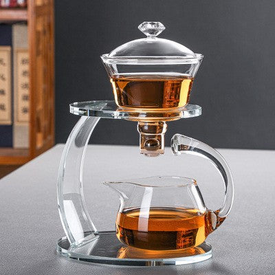 this is an automatic glass teapot