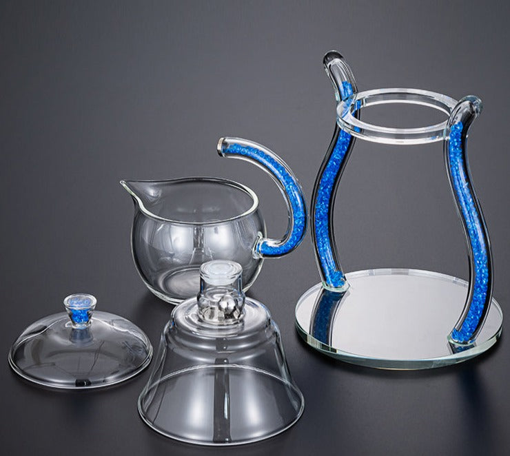 this is an automatic glass teapot