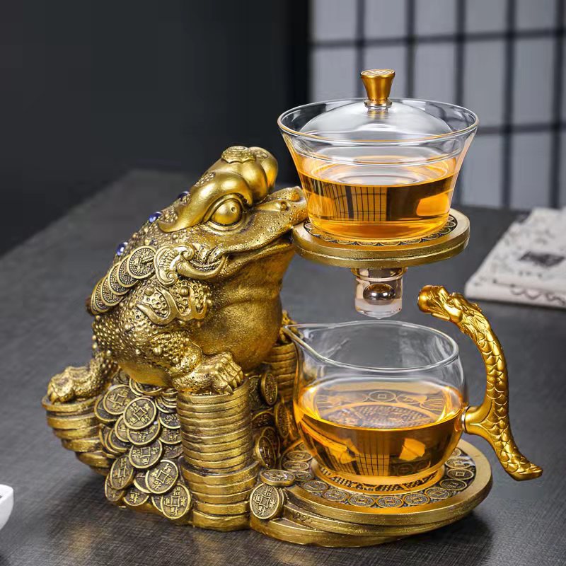 this is an automatic glass teapot