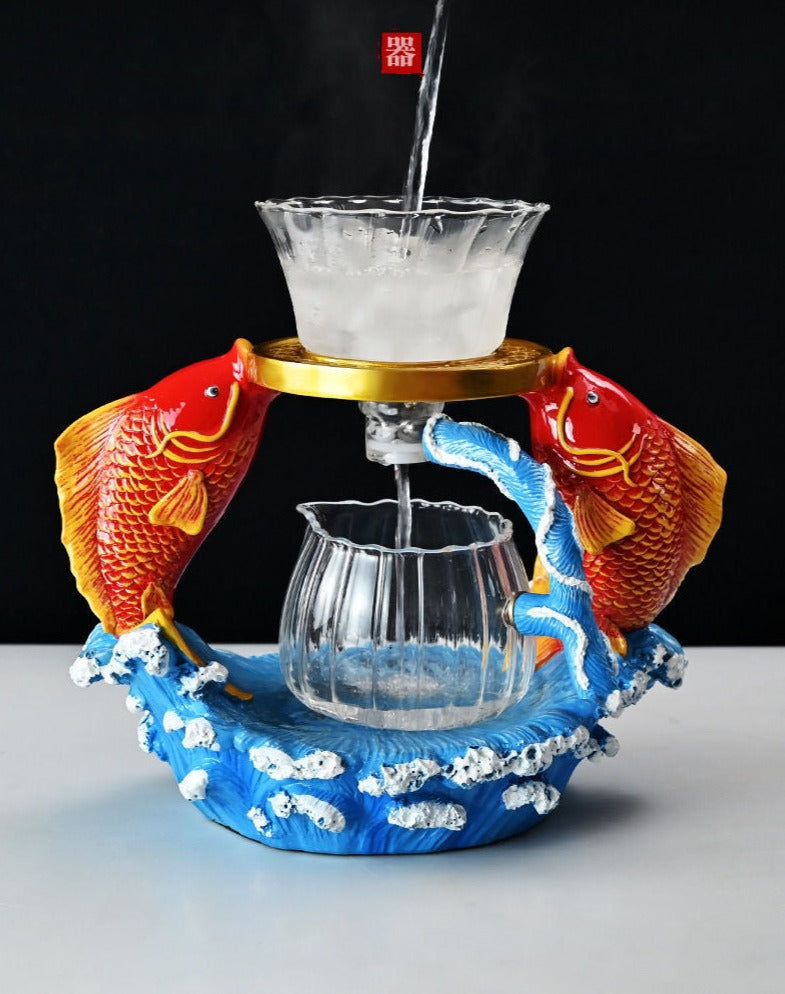 this is an automatic glass teapot