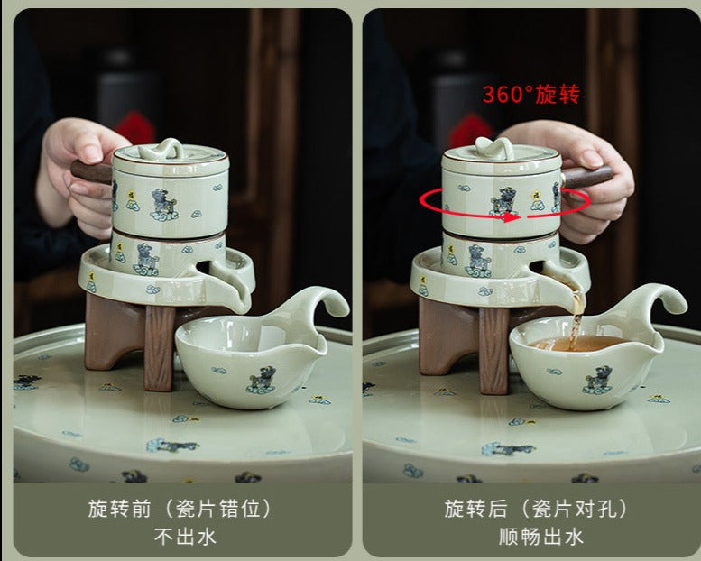 this is an automatic ceramic teapot