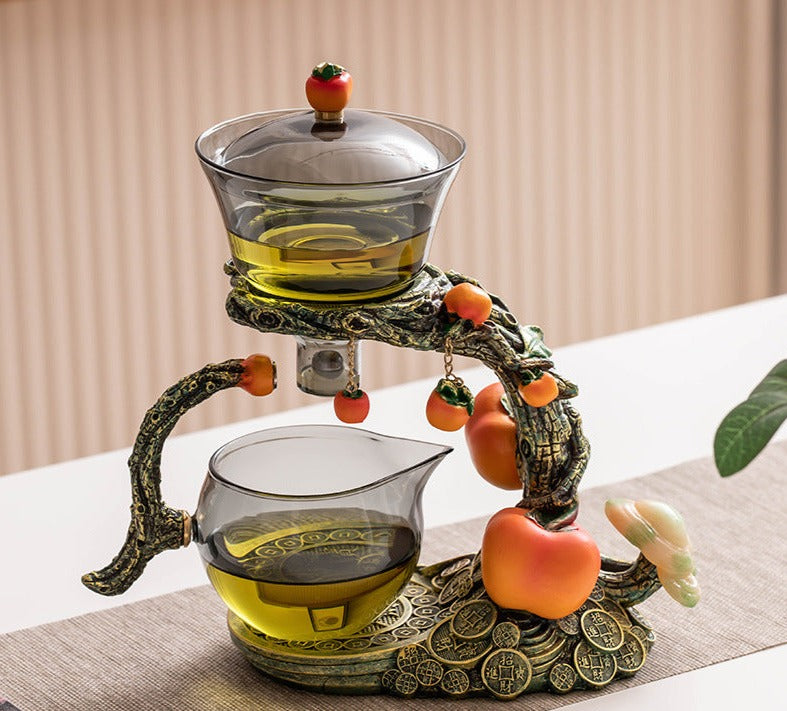 this is an automatic glass teapot