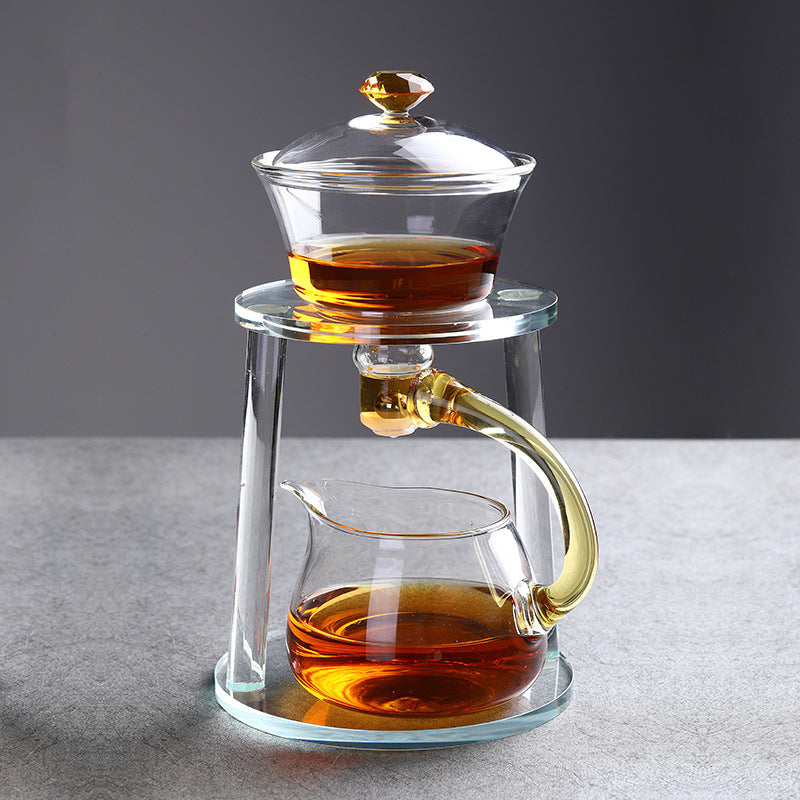 this is an automatic glass teapot