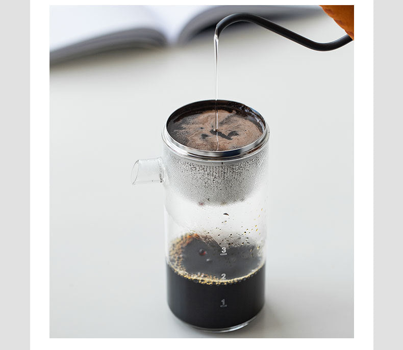 this is an automatic glass teapot.this is an ice drip coffee tea pot