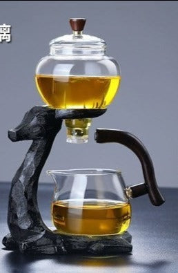 this is an automatic glass teapot