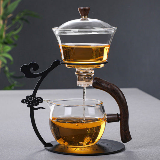 this is an automatic glass teapot