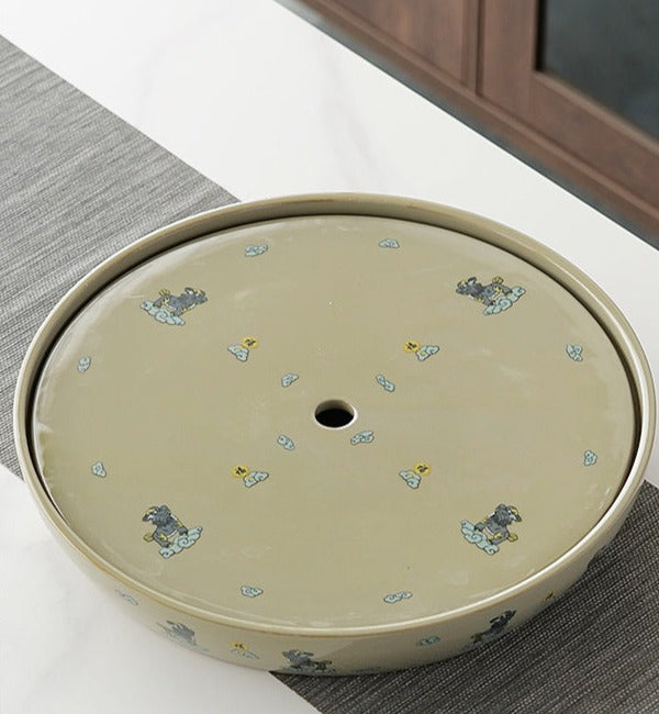 this is an automatic ceramic teapot