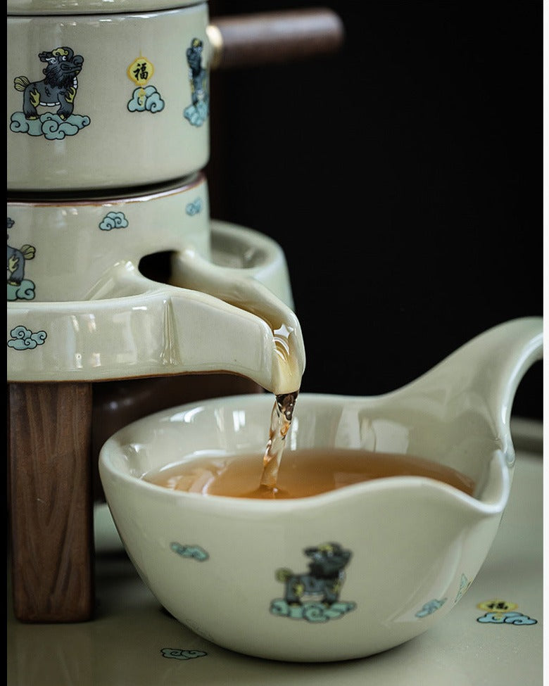 this is an automatic ceramic teapot