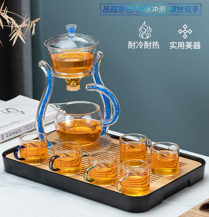 this is an automatic glass teapot