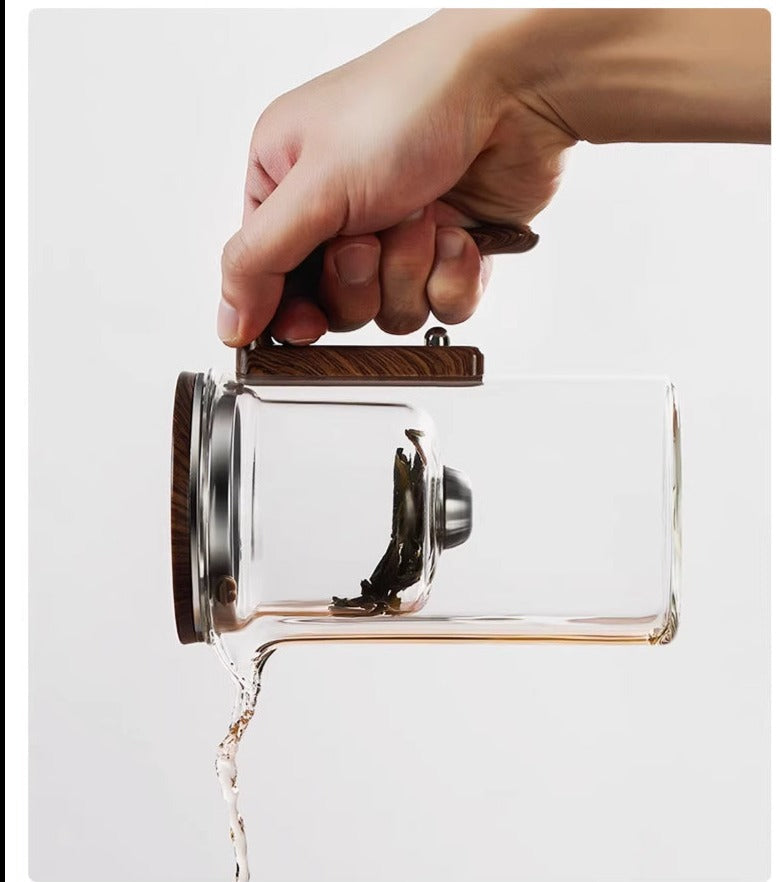 This is high borosilicate glass teapot.this is a magnetic teapot