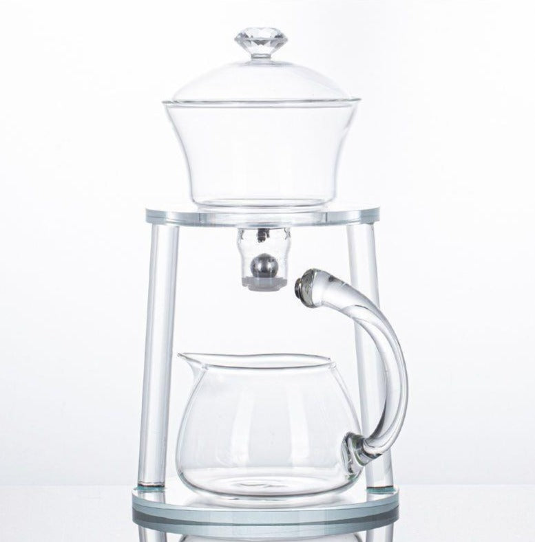 this is an automatic glass teapot