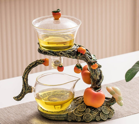 this is an automatic glass teapot