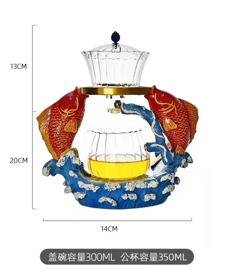 this is an automatic glass teapot