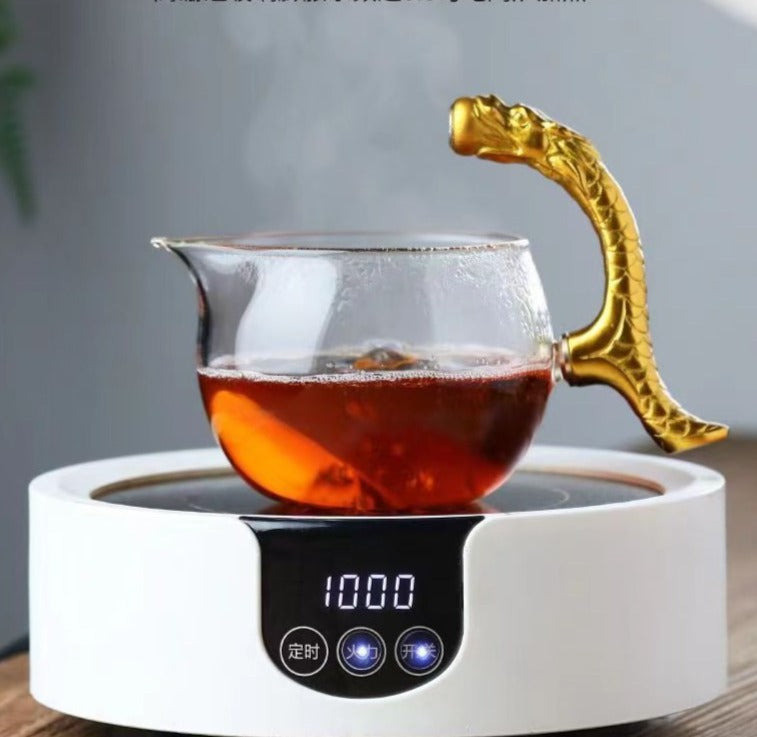 this is an automatic glass teapot