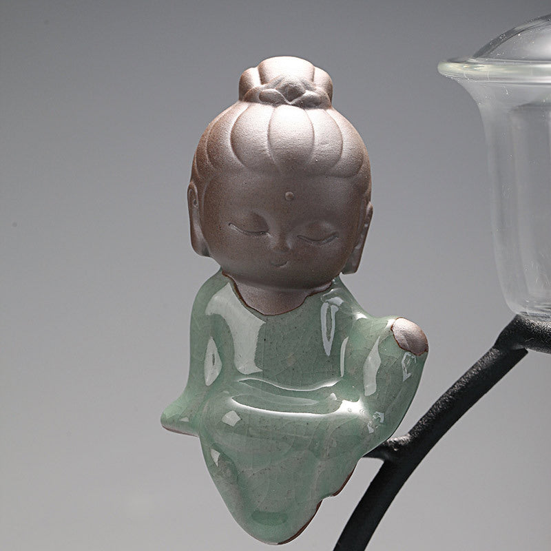 this is an automatic glass teapot