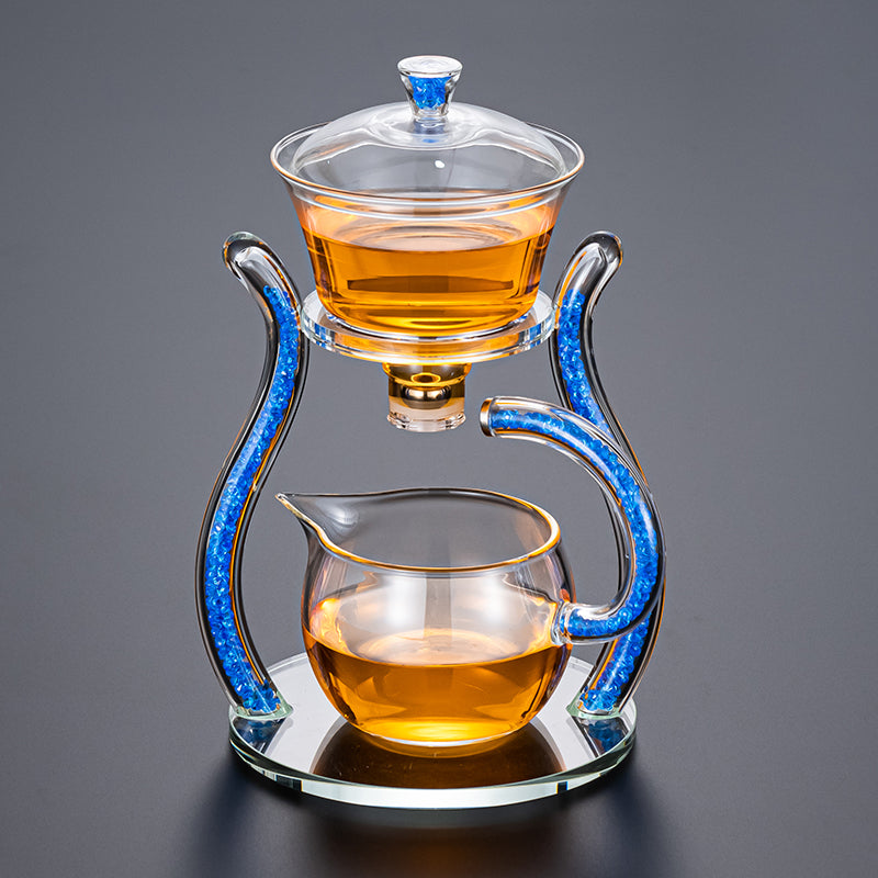 this is an automatic glass teapot