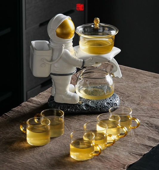 this is an automatic glass teapot