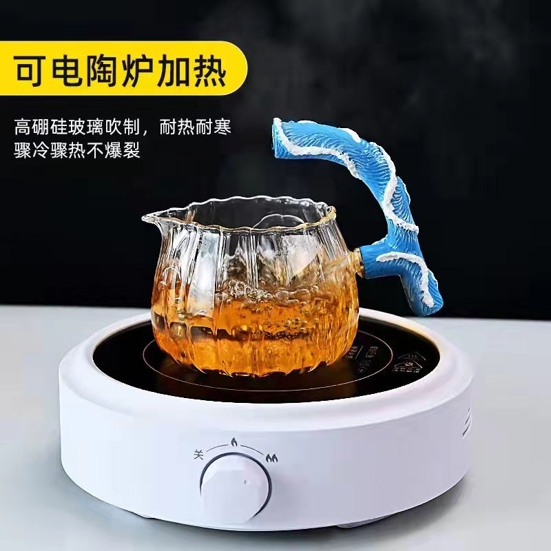 this is an automatic glass teapot