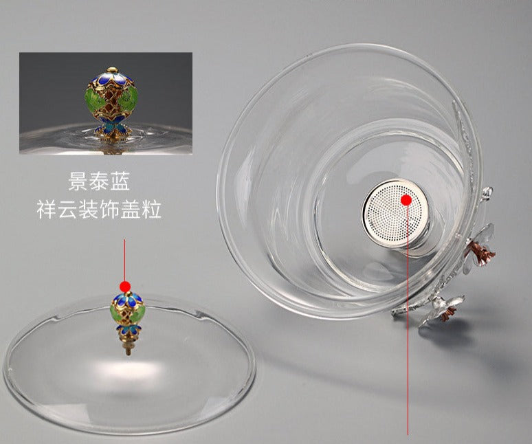 this is an automatic glass teapot